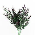 plantas decorativas artificiales naturales del manojo con púrpura